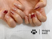 モグネイル(Mogunail)/クリスマスデザイン/冬ネイル