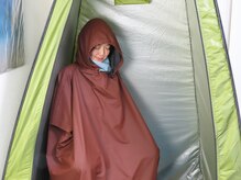 テントの中でよもぎ蒸しは当サロンだけ！自分だけの空間で温活◎