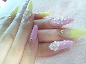 ネイルプロデュース トパーズ/パステルネイル