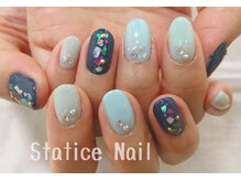 スターチス ネイル(Statice Nail)/フリーオーダーゴージャス