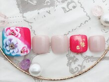 シェリー(Cherie)/お正月ネイル（フット）