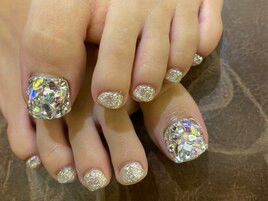 【パラジェル】フット2本アート