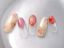 フラワーネイル