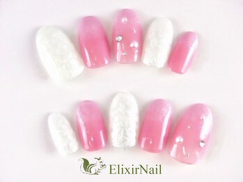 エリクサーネイル 神田(Elixir Nail)/シンプル / クーポン使用