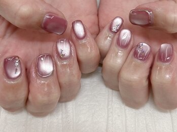 ハニービービー(Honey Bee Bee)/ピンクマグニュアンスネイル