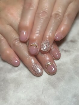 クルール(Couleur)/ツイードネイル♪