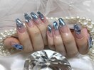 【Miyu】ブルーキラキラストーン