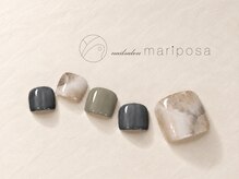 【フット】秋フットネイル