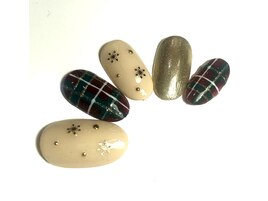クリスマスネイル