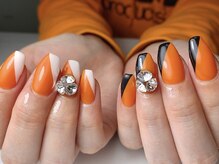 ルルネイル(Lulu Nail)/ななめフレンチ