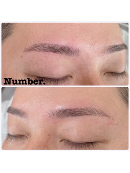 ナンバー(Number.)/表情も変わって見えます!