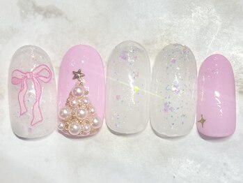 クリスマスネイル