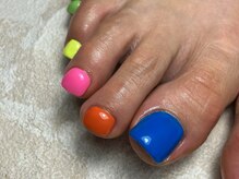 オーラリー ネイル アート メゾン(ORRERY nail art maison)/フット / ネオン