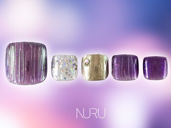 ヌル ネイル 新宿(NURU NAIL)/個性派/韓国個性派/フットネイル