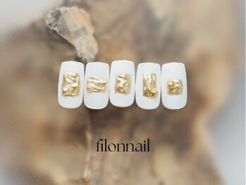 フィロンネイル たまプラーザ店(filonnail)/定額ニュアンスデザイン