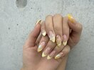 リボンネイル/フレンチネイル