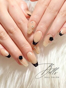 ベルズ(bells)/黒フレンチ