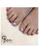 ネイルアトリエ ボン(nail atelier bon)/フットシェラックネイル
