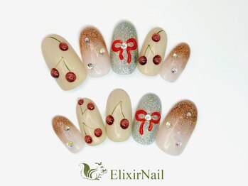 エリクサーネイル 西武新宿(Elixir Nail)/定額c やり放題/クーポン使用