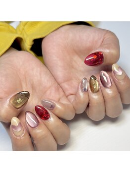 フロル 浦和(Flor)/バレンタインネイル