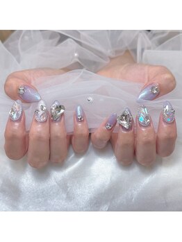 ネイル アトレ バイ アンシャンテ(NAIL atre by Enchante)の写真/《女池ICすぐ》アクセス良好◎自爪に優しいフィルイン施術♪パーツもたくさん★幅広い層から人気★