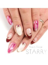 スターリー(STARRY)/フレンチ　ニュアンス　塗りかけ