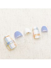 ピンキー(PINKY)/チェックネイル