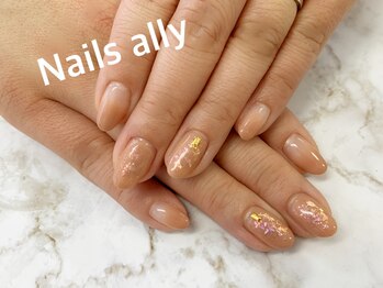 ネイルズアリー 立川店(Nails ally)/グラデーション×シンプルネイル