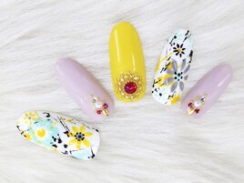 サマー　フラワーペインテッド