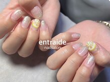 アントレッド(entraide)/韓国風ぷっくりフルーツネイル