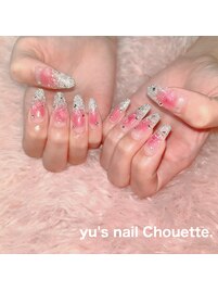 フラッシュ×チークネイル