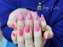 ウサギネイル 新大久保店(usagi nail)/マグネットフレンチ秋可愛い