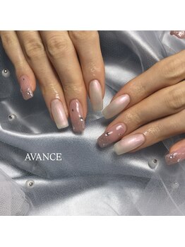 アヴァンセ(AVANCE)/ピンクベージュネイル