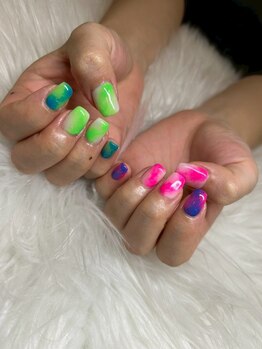 アーバンシーネイル 川口店(Urbansea nail)/ビビットニュアンスネイル