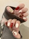 クリスマスネイル