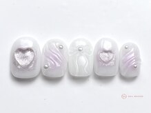 ネイルメゾン 池袋店(NAIL MAISON)/チークハート¥7800
