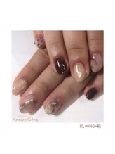 ネイルサロン アニーアンドジーノ(NAIL SALON Annie&Gino)/大人ニュアンス 