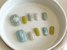 カラ ネイル 中津店(calla nail)/ほっこり手描きの北欧柄♪