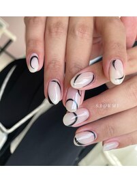 モノトーンネイル