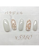 フェアリーヘア ニーナ(Fairy Hair Ni-na)/パラジェル今週限定ネイル5980円