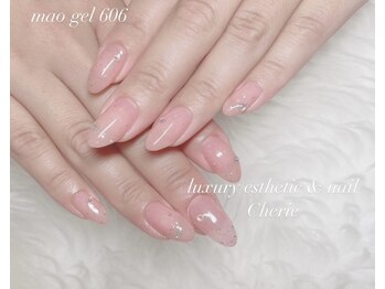 シェリエ(Cherie)/mao gel 606＋ラメ