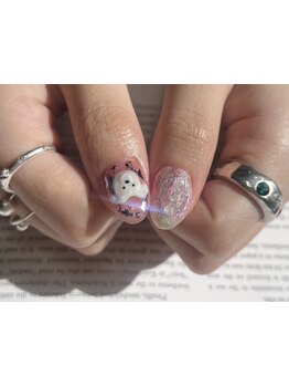 手描きアートが得意なサロン