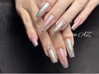 サロン エージー(salon AZ)/長さ出し持ち込み