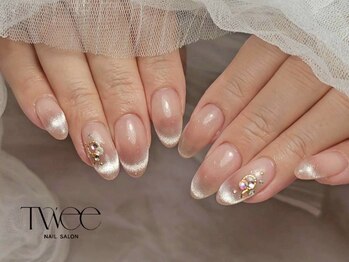 ネイル 本町(nail Twee salon)/【堺筋本町】マグフレンチネイル