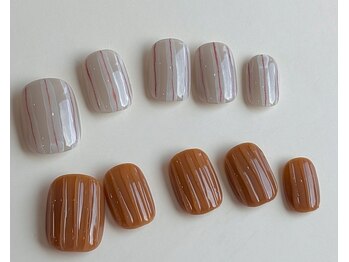 アノヴァ 明治神宮前 表参道(ANOVA)/ニュアンスネイル 冬ネイル