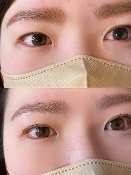 リープ(Leap)の写真/《心斎橋/四ツ橋から徒歩3分》顔の印象は目元から★流れるような美しいカールで印象的で垢ぬけた目元に♪