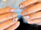 アニマル柄/キラキラ/春ネイル
