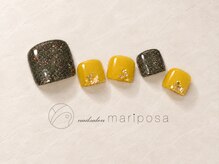 【フット】秋フットネイル