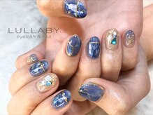 ララバイ 三軒茶屋店(LULLABY)/ ブルー　ゴールド　天然石風