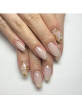 イーエムエー(e.m.a)/パラジェル/グラデ×ビジュー